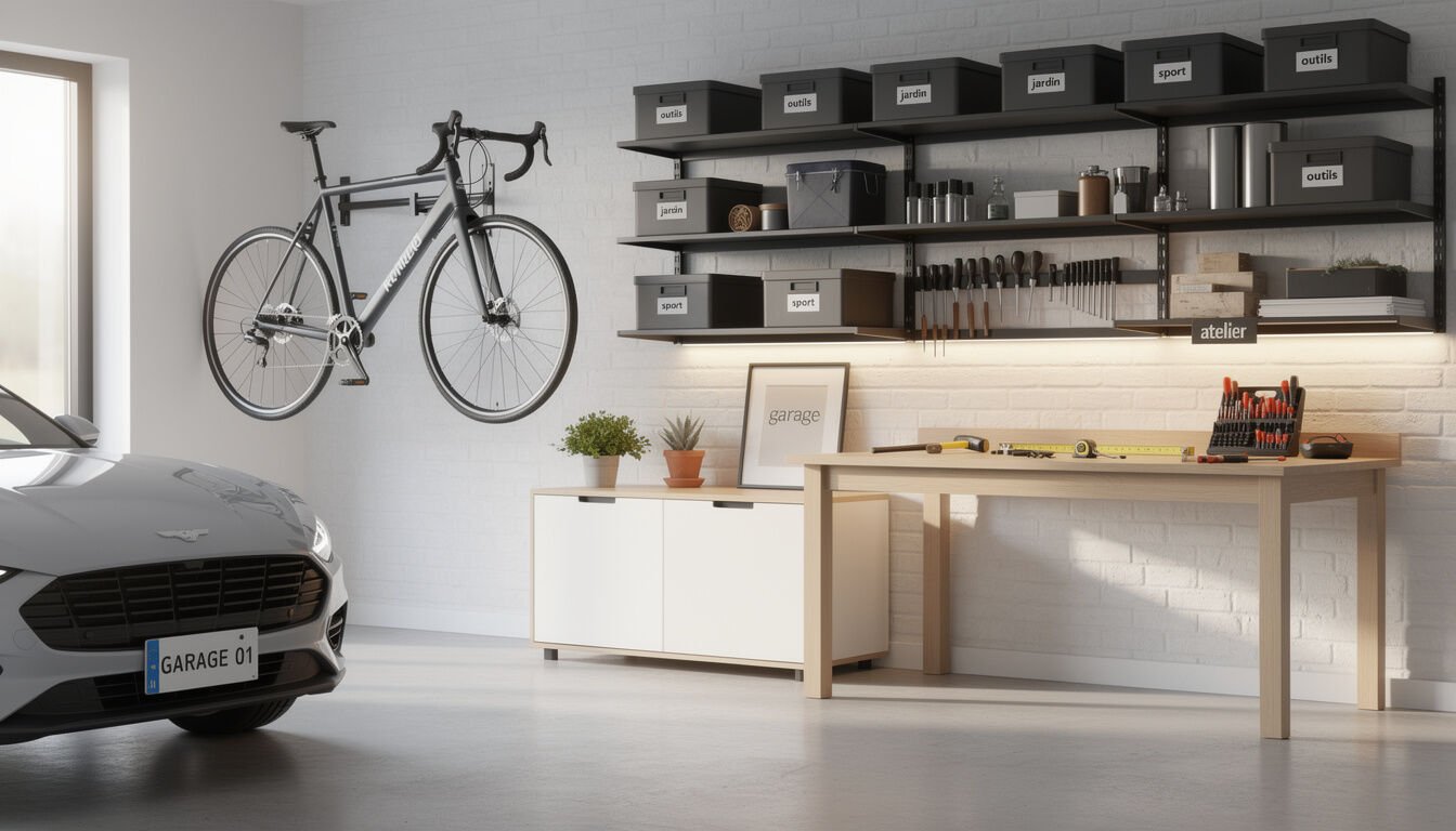 Découvrez 10 astuces simples et rapides pour transformer votre garage et lui donner du style en un rien de temps. Idées déco, organisation et conseils pratiques pour un espace fonctionnel et esthétique.