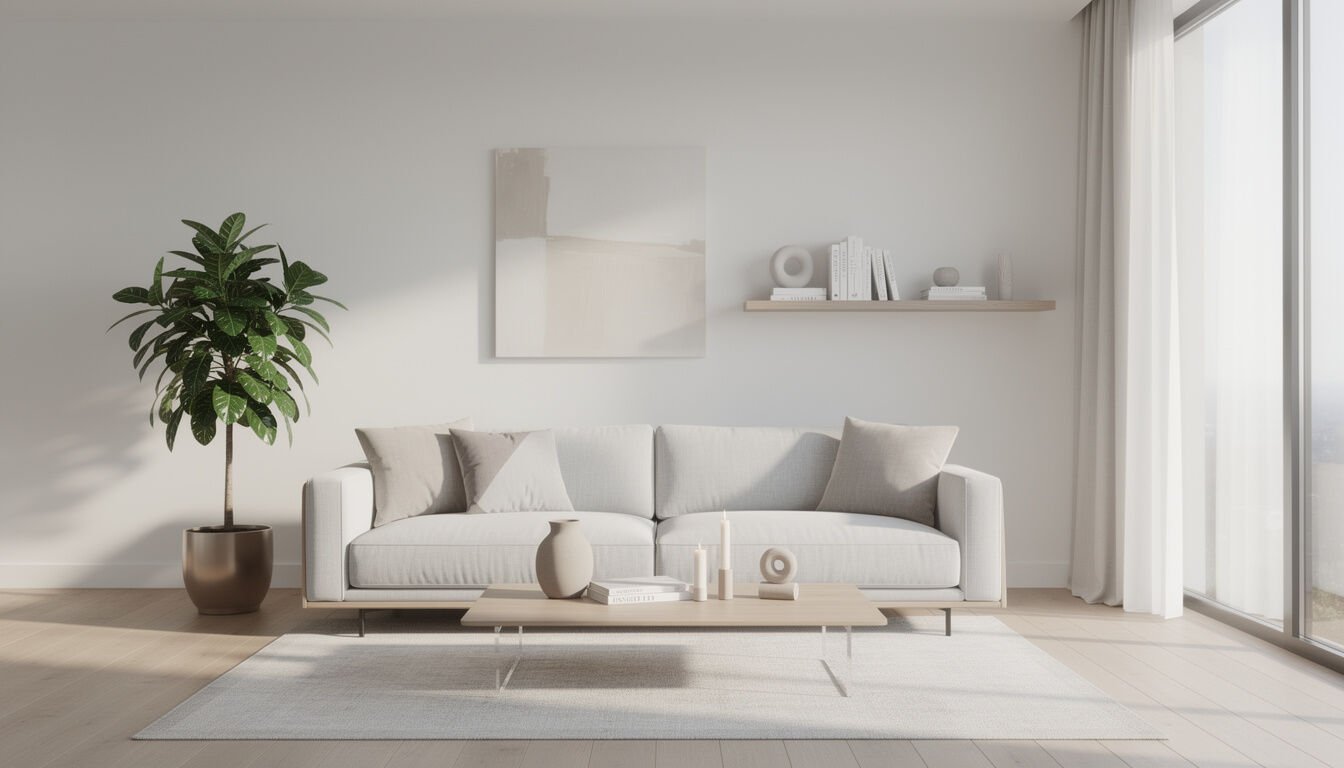 Découvrez 5 conseils essentiels pour une décoration épurée et élégante du salon, alliant simplicité et style pour un intérieur harmonieux et accueillant.