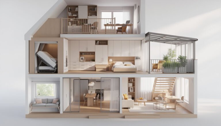 Découvrez 10 astuces pratiques pour gagner des mètres carrés supplémentaires dans votre maison et optimiser votre espace de vie facilement.