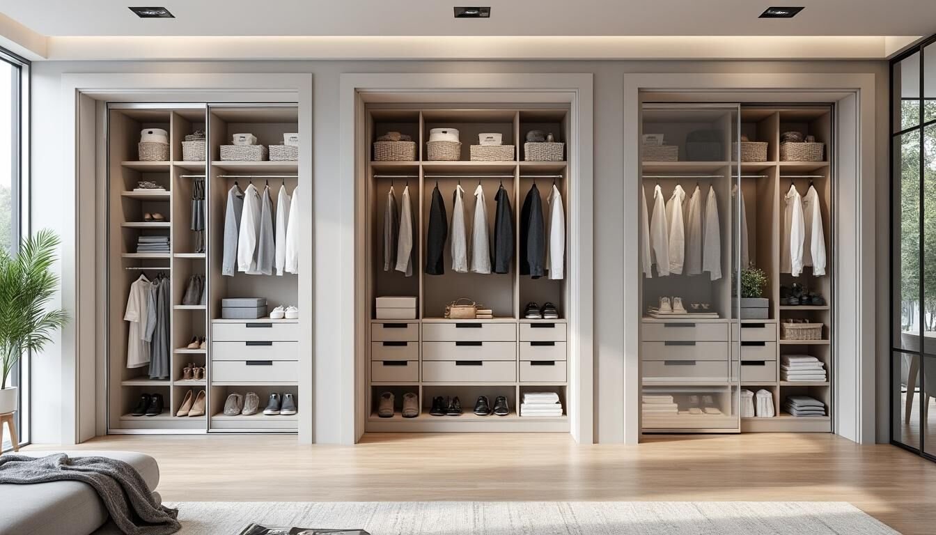 Découvrez quelle est la dimension de dressing idéale en fonction du nombre de personnes pour optimiser l'espace et organiser efficacement vos vêtements.