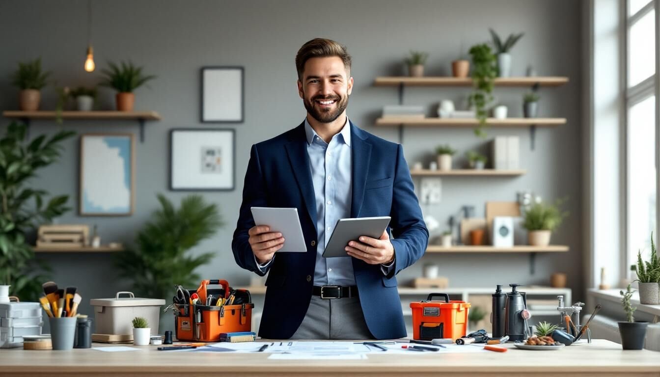 Découvrez notre guide complet étape par étape pour lancer votre entreprise multiservices de petits travaux. Apprenez à planifier, organiser et réussir votre projet entrepreneurial avec succès.