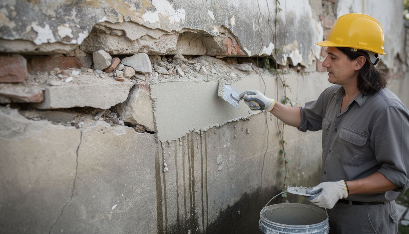 Découvrez les causes courantes des murs qui s'effritent et apprenez des remèdes efficaces pour réparer et protéger vos murs durablement.