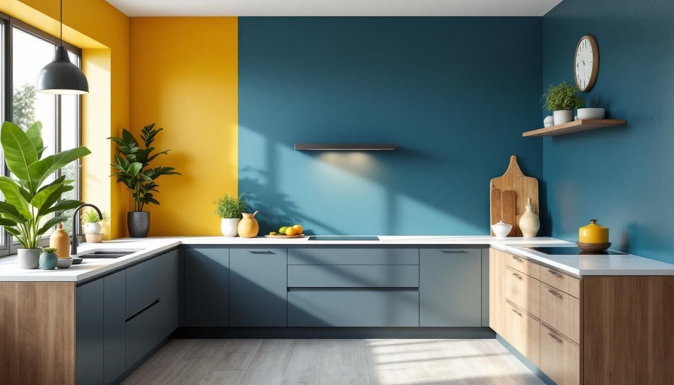 Découvrez comment choisir la peinture idéale pour une cuisine moderne, alliant esthétique et praticité pour un espace contemporain et chaleureux.
