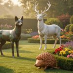 Sculptures d&rsquo;animaux pour une décoration de jardin originale