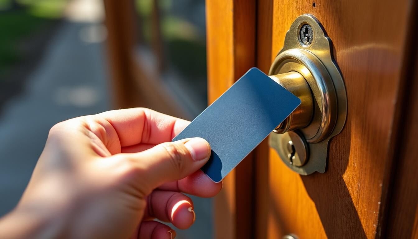 Découvrez 5 méthodes efficaces pour ouvrir une porte claquée sans clé, astuces pratiques et faciles à réaliser en cas d'urgence.