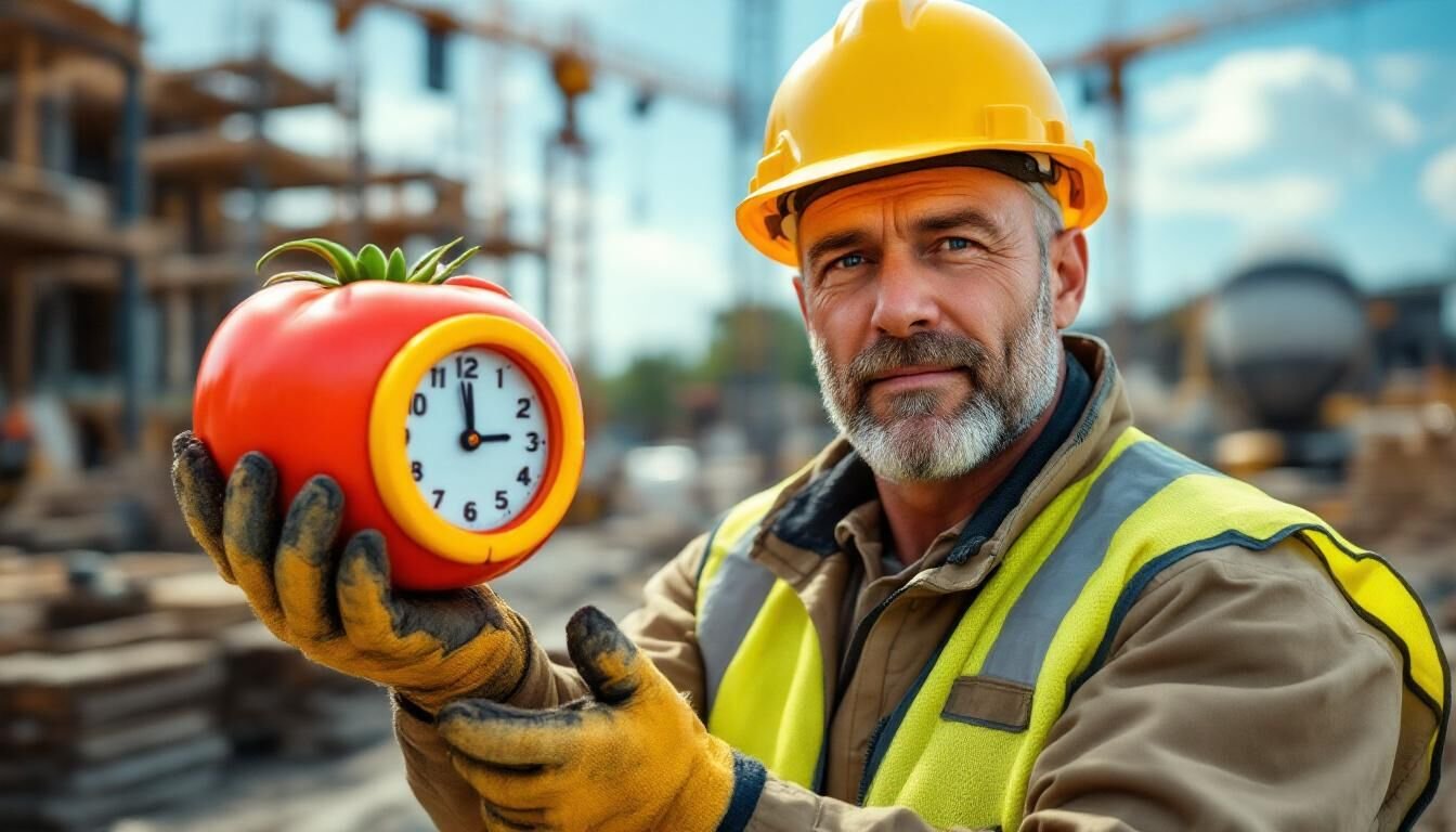 Découvrez 7 conseils pratiques de la méthode Pomodoro pour optimiser efficacement votre gestion du temps sur un chantier et améliorer votre productivité.