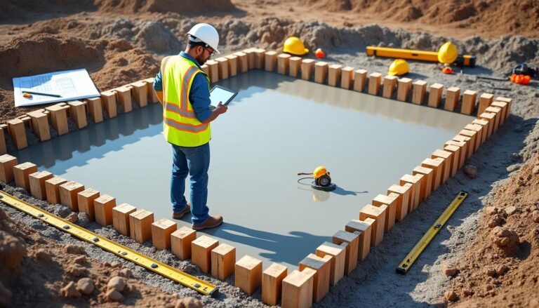 calculez précisément le volume de béton nécessaire pour vos fondations et évitez les erreurs coûteuses grâce à notre guide facile à suivre.
