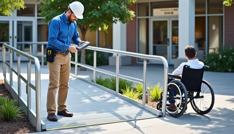 découvrez comment calculer facilement la pente idéale pour une rampe pmr afin d'assurer accessibilité et sécurité.
