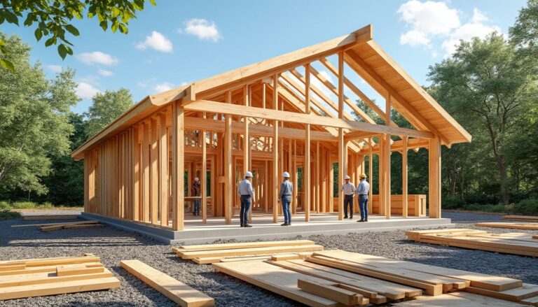 découvrez tout ce qu'il faut savoir sur le prix de l'ossature bois au m² pour faire un choix éclairé et optimiser votre projet de construction durable.