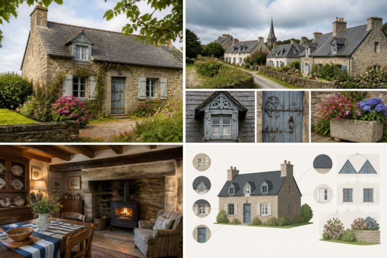 Découvrez le charme authentique et les traditions de la maison bretonne typique, un véritable symbole du patrimoine architectural de la Bretagne.