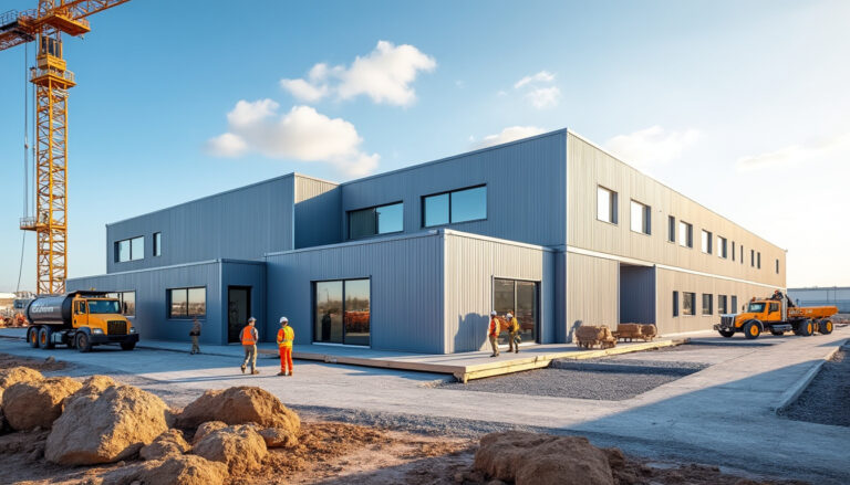 découvrez le bâtiment industriel modulaire, une solution rapide, économique et flexible pour concrétiser vos projets industriels efficacement.