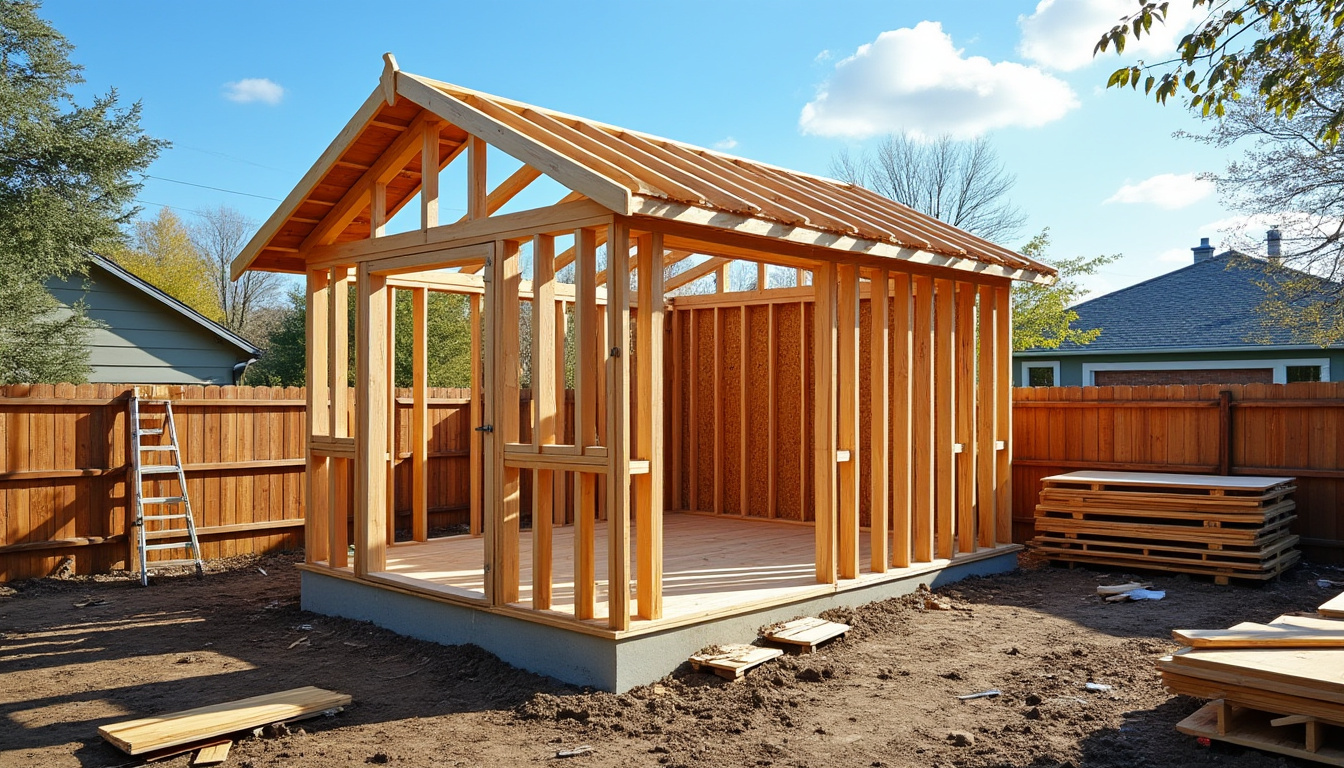 découvrez comment construire un abri de jardin solide et durable, alliant robustesse et esthétique pour protéger vos outils au fil des saisons.