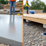Dalle béton ou plots : comment choisir la meilleure solution pour votre chantier