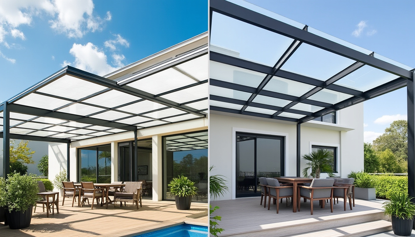 découvrez les avantages et inconvénients du polycarbonate et du verre pour votre toiture afin de choisir la solution la mieux adaptée à vos besoins en couverture.