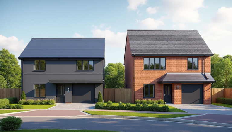 découvrez comment choisir entre une toiture plate et une toiture inclinée pour votre maison en fonction de vos besoins, de votre style et de votre budget.